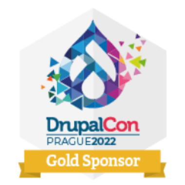 DrupalCon Gold Sponsor Logo