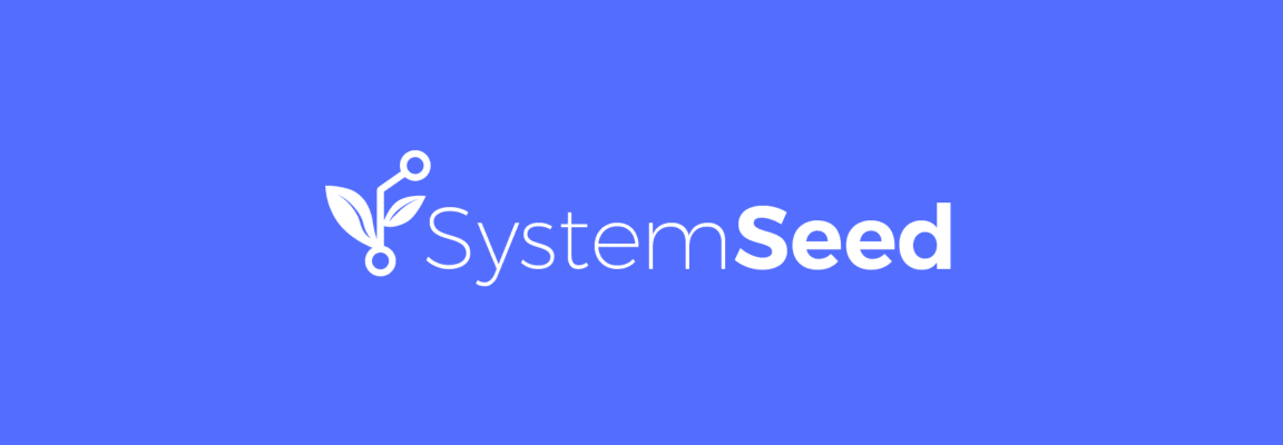 SystemSeed.com logo on blue 