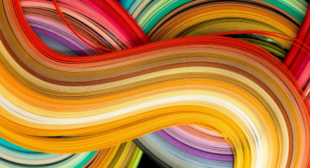 Coloured swirls