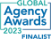 Global Agency Awards finalist logo Global Agency Awards finalist logo