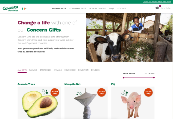Concern webshop